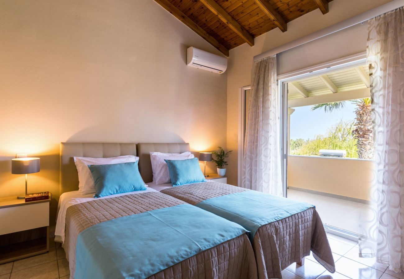 Villa Roda is a detached villa with private pool and walking distance from the beach in Roda, Corfu