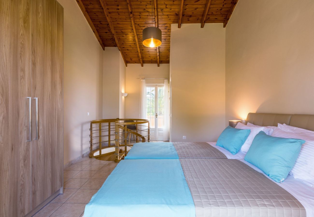 Villa Roda is a detached villa with private pool and walking distance from the beach in Roda, Corfu