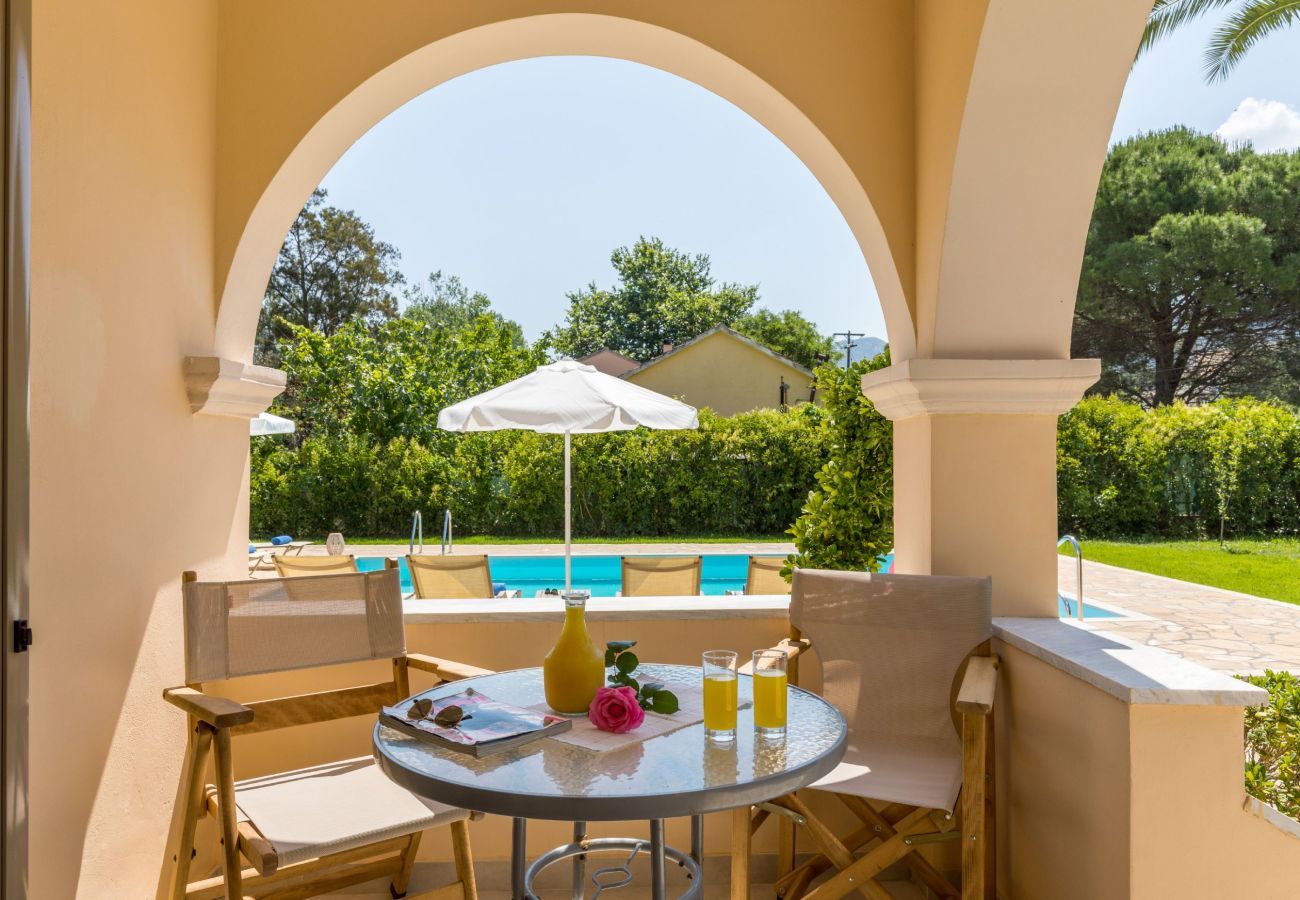 Villa Roda is a detached villa with private pool and walking distance from the beach in Roda, Corfu