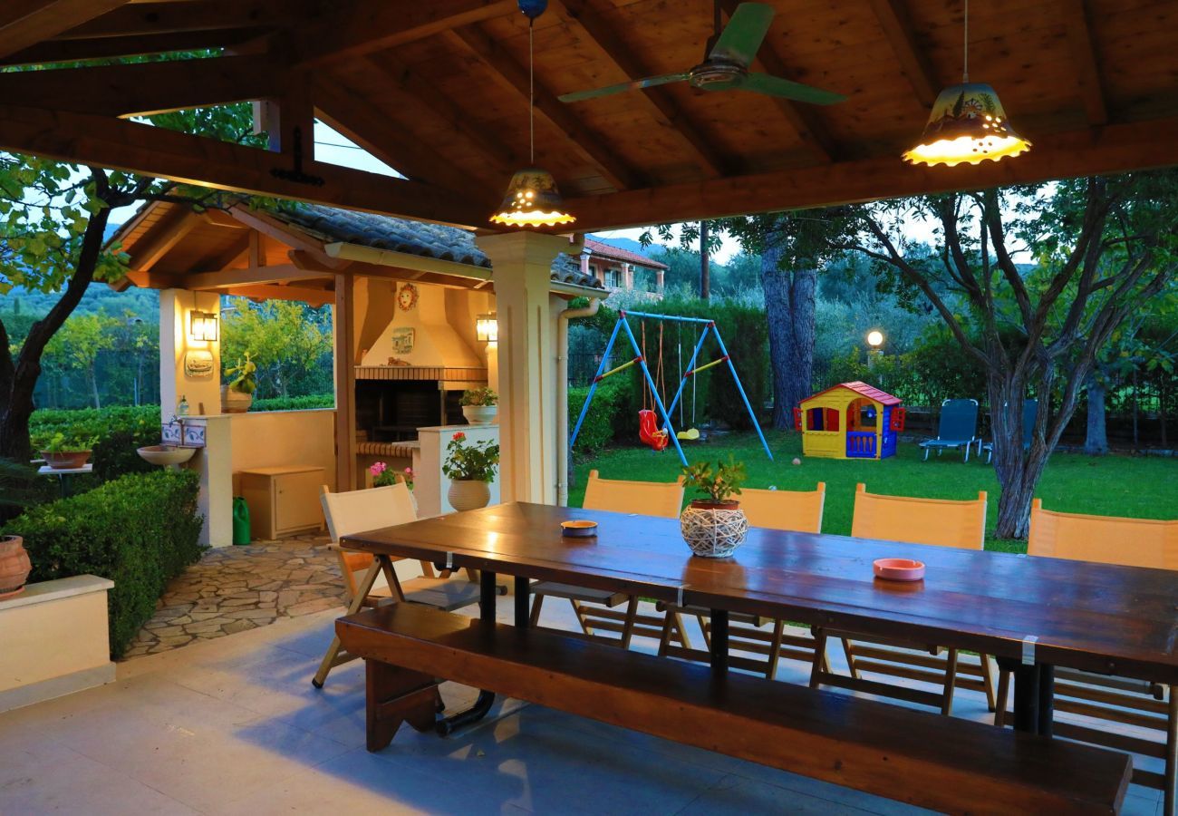 Villa Roda is a detached villa with private pool and walking distance from the beach in Roda, Corfu
