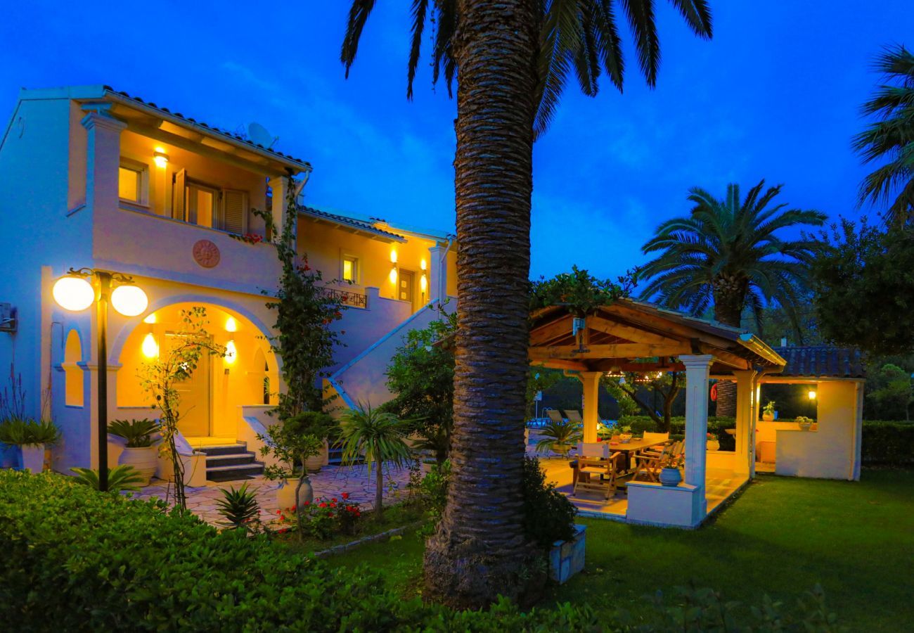 Villa Roda is a detached villa with private pool and walking distance from the beach in Roda, Corfu