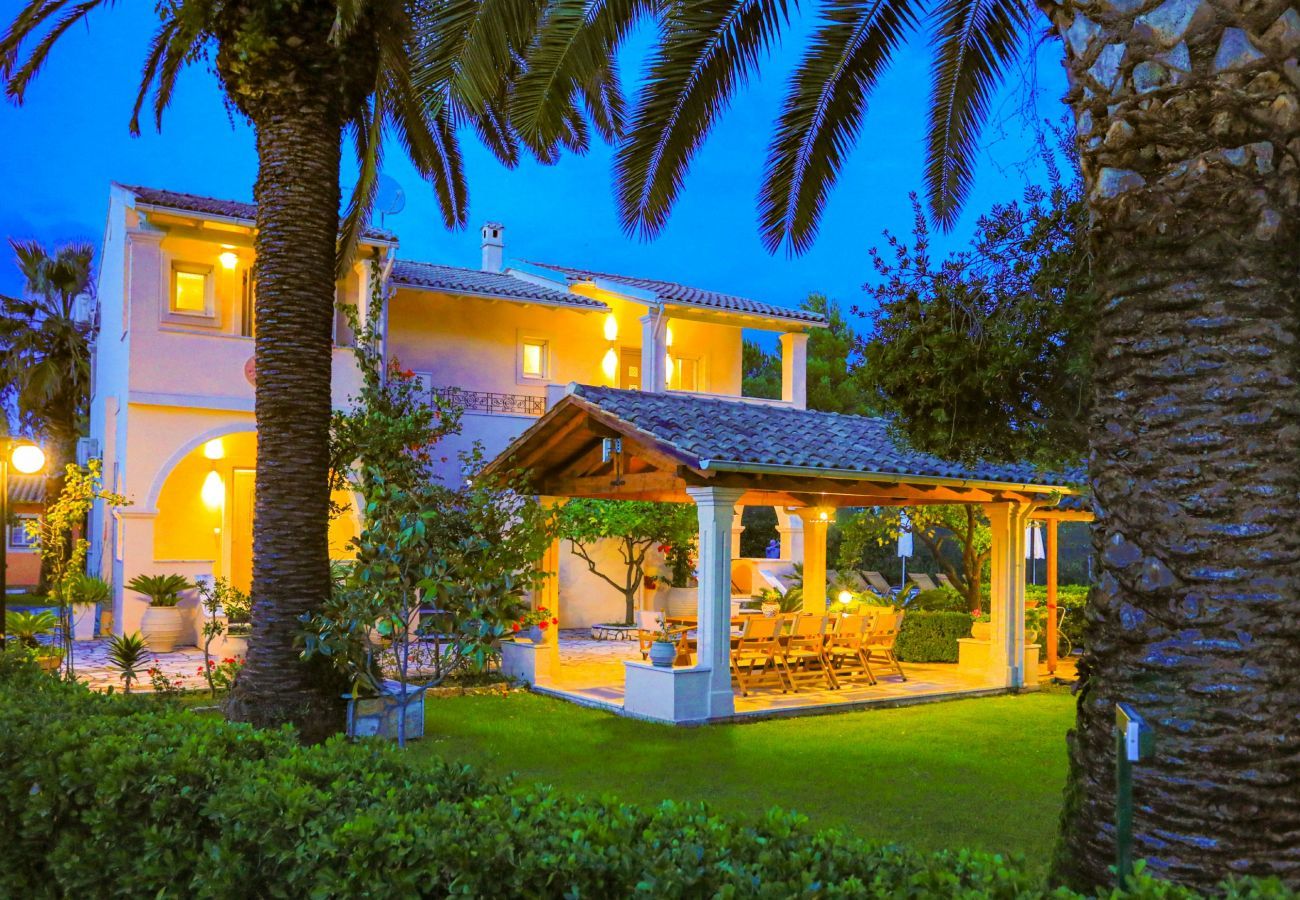Villa Roda is a detached villa with private pool and walking distance from the beach in Roda, Corfu
