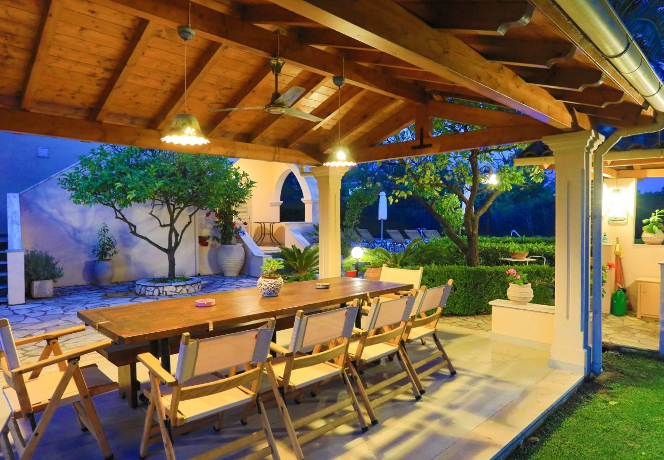 Villa Roda is a detached villa with private pool and walking distance from the beach in Roda, Corfu