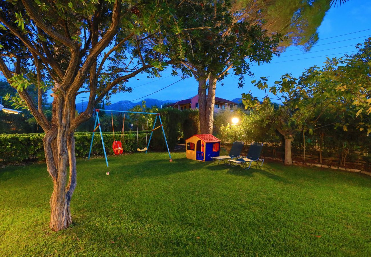 Villa Roda is a detached villa with private pool and walking distance from the beach in Roda, Corfu