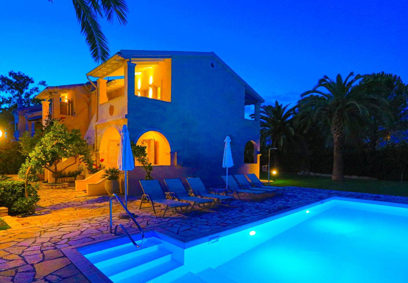 Villa Roda is a detached villa with private pool and walking distance from the beach in Roda, Corfu