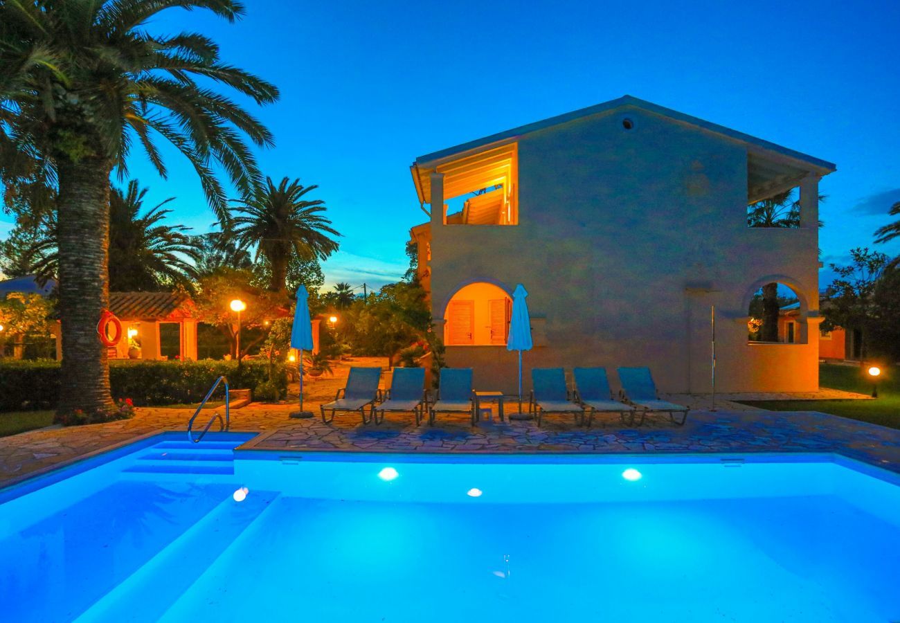 Villa Roda is a detached villa with private pool and walking distance from the beach in Roda, Corfu