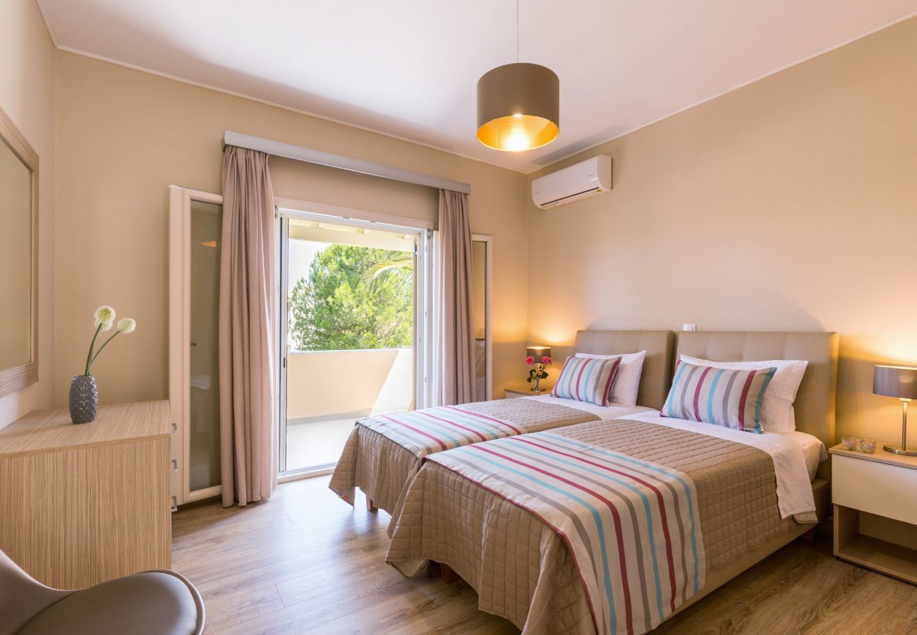 Villa Roda is a detached villa with private pool and walking distance from the beach in Roda, Corfu