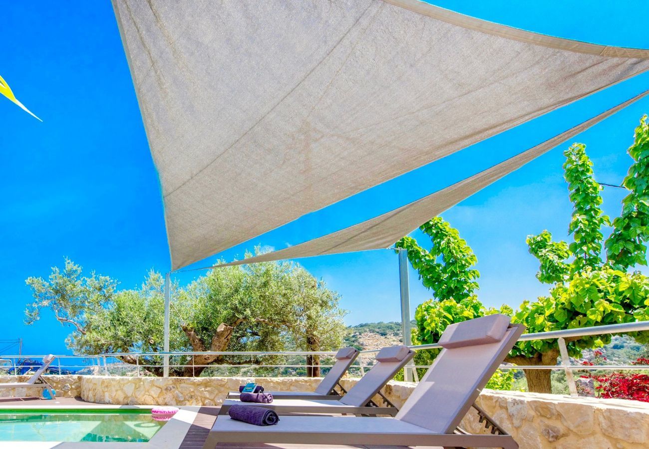 Villa Maia is a detached villa with private pool and walking distance from the beach in Gerani, Crete