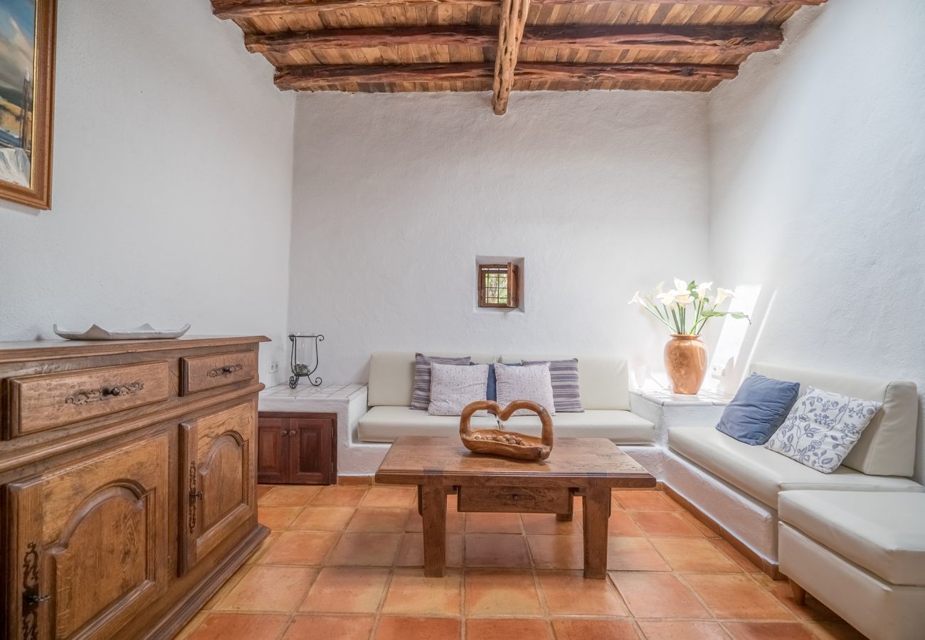 Stylish villa San Agustin with rural location, privacy and private pool. Walking distance from the village of San Agustin. 