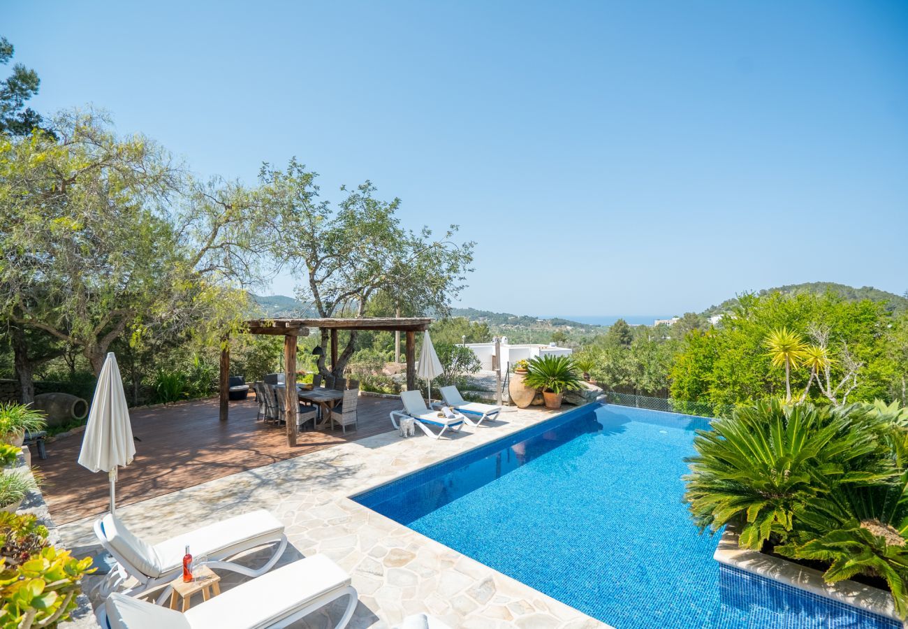 Stylish villa San Agustin with rural location, privacy and private pool. Walking distance from the village of San Agustin. 