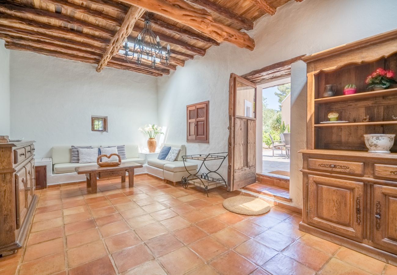 Stylish villa San Agustin with rural location, privacy and private pool. Walking distance from the village of San Agustin. 