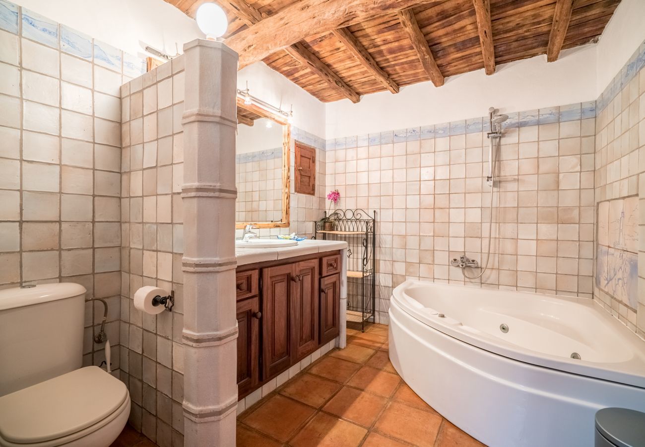 Stylish villa San Agustin with rural location, privacy and private pool. Walking distance from the village of San Agustin. 