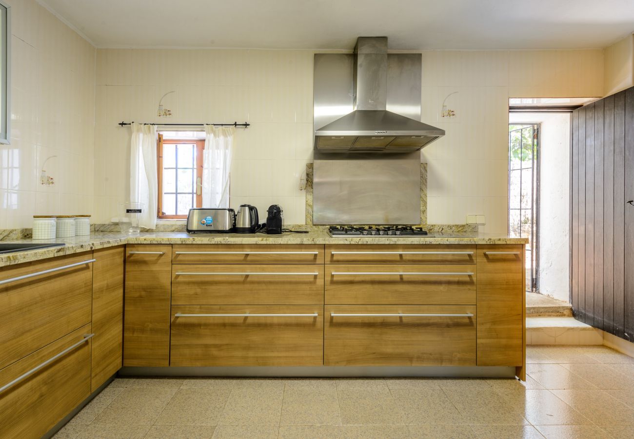 Luxury Ibiza Villa Mariposa with private pool and beautiful garden. Near beach of Benirras in San Miguel 