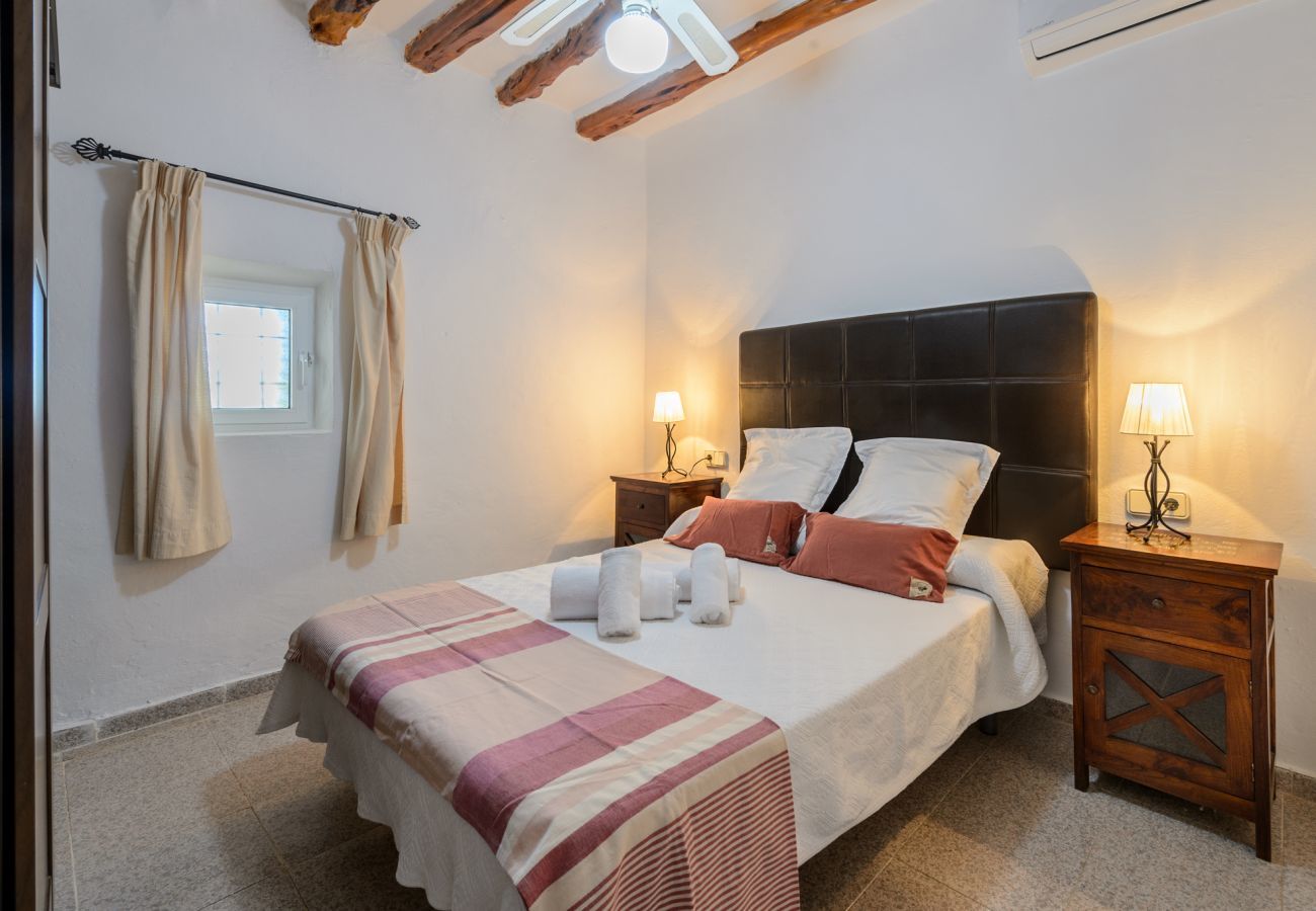 Luxury Ibiza Villa Mariposa with private pool and beautiful garden. Near beach of Benirras in San Miguel 